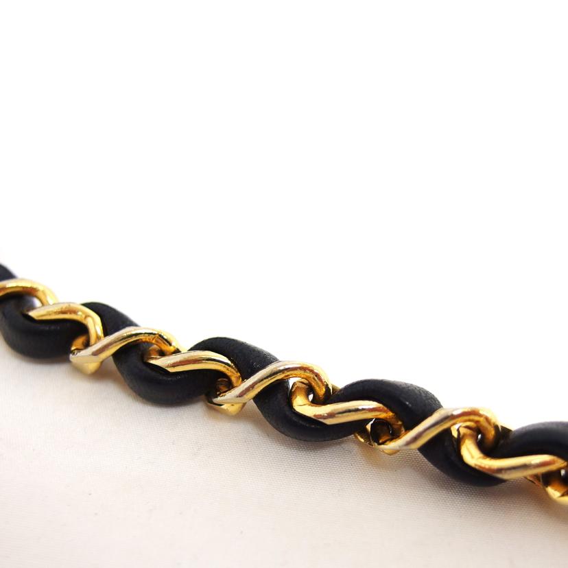 CHANEL シャネル ココマーク/マトラッセ/ラウンドフラップ/ラムチェーンショルダーバッグ/ブラック//077****/ABランク/04