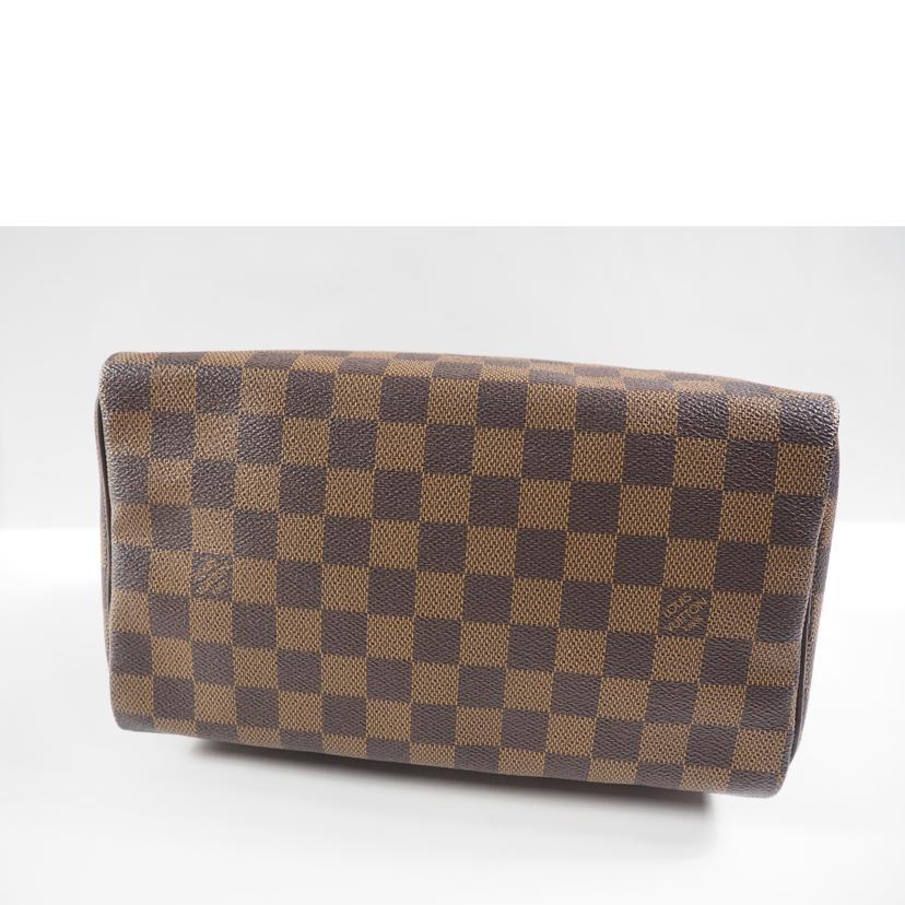 LOUIS VUITTON ルイヴィトン ルイ・ヴィトン ビトン ダミエ・エベヌ 市松模様 ブラウン 茶 ボストン ショルダーバッグ ハンドバッグ トートバッグ ブラウン メンズ レディース 定番 人気 LV 斜め掛け 肩がけ/旧型スピーディ25/ダミエ/エベヌ/N41532//Sp1***/Aランク/79