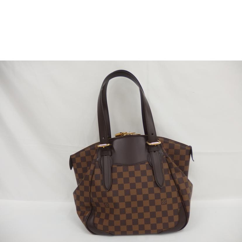 LOUIS VUITTON ルイヴィトン ルイ・ヴィトン ビトン ダミエ・エベヌ 市松模様 ブラウン 茶 ショルダーバッグ ハンドバッグ トートバッグ ブラウン メンズ レディース 定番 人気 LV 斜め掛け 肩がけ/ヴェローナMM/ダミエ/エベヌ /N41118//VI4***/Aランク/82