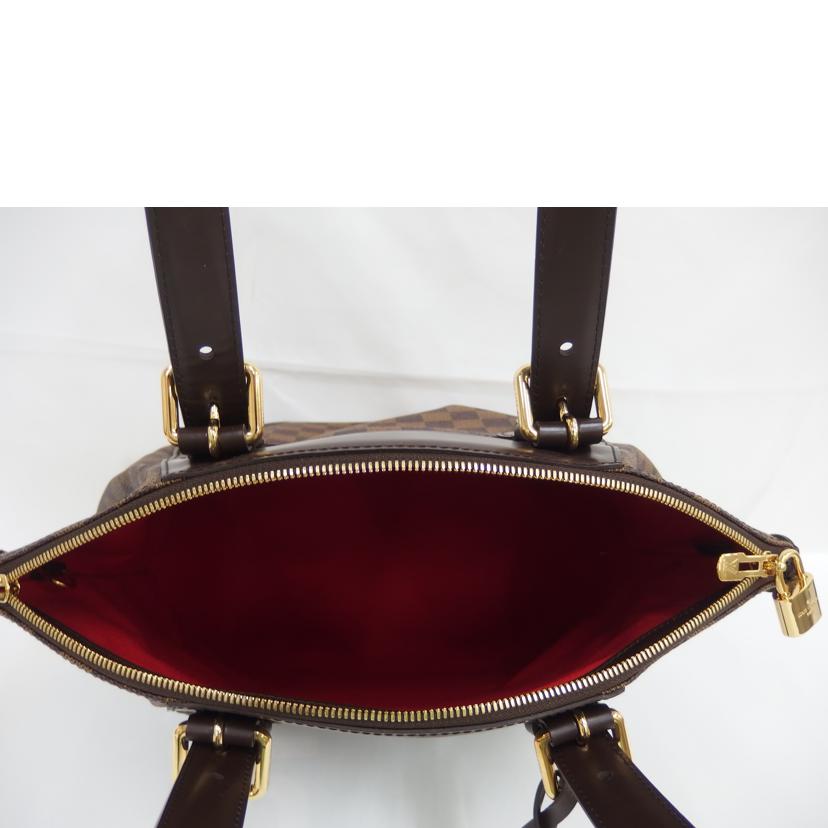 LOUIS VUITTON ルイヴィトン ルイ・ヴィトン ビトン ダミエ・エベヌ 市松模様 ブラウン 茶 ショルダーバッグ ハンドバッグ トートバッグ ブラウン メンズ レディース 定番 人気 LV 斜め掛け 肩がけ/ヴェローナMM/ダミエ/エベヌ /N41118//VI4***/Aランク/82