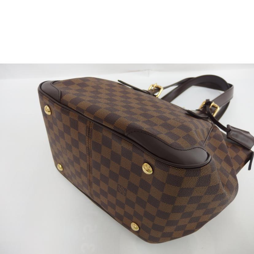 LOUIS VUITTON ルイヴィトン ルイ・ヴィトン ビトン ダミエ・エベヌ 市松模様 ブラウン 茶 ショルダーバッグ ハンドバッグ トートバッグ ブラウン メンズ レディース 定番 人気 LV 斜め掛け 肩がけ/ヴェローナMM/ダミエ/エベヌ /N41118//VI4***/Aランク/82