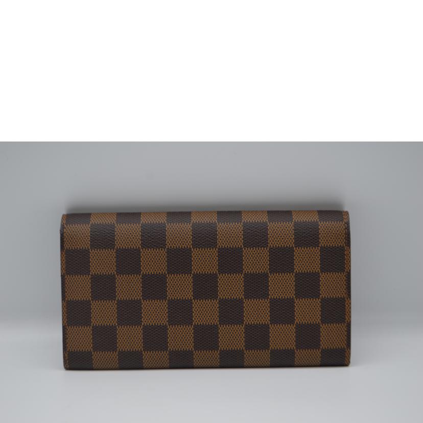 LV ルイヴィトン/ポルトフォイユ・サラ/ダミエ/エヌベ/N61734//CA2058/SAランク/89