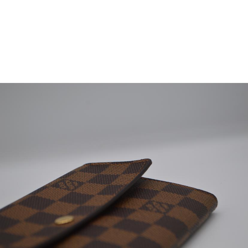 LV ルイヴィトン/ポルトフォイユ・サラ/ダミエ/エヌベ/N61734//CA2058/SAランク/89