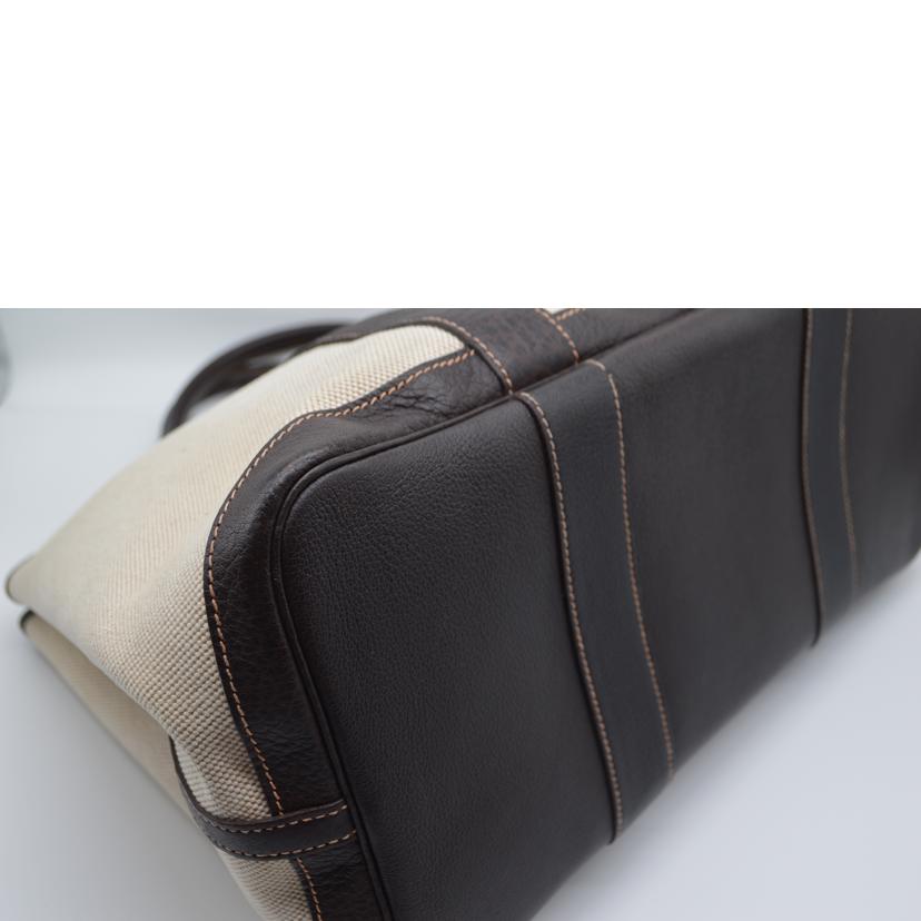 HERMES /ガーデンパーティPM/トワルアッシュ/マロン//H□刻*/Aランク/89