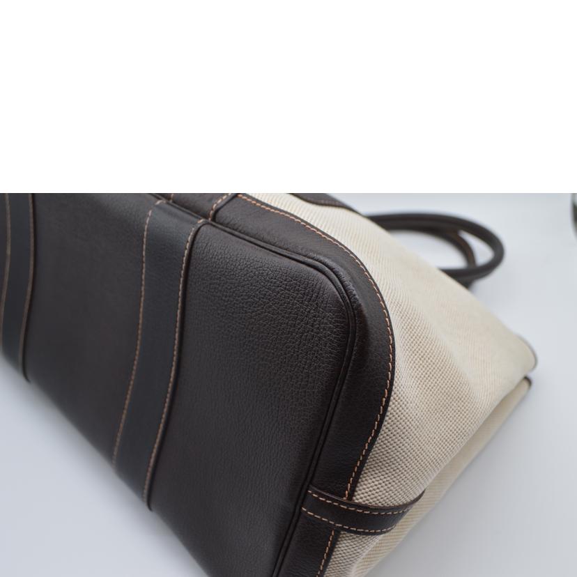 HERMES /ガーデンパーティPM/トワルアッシュ/マロン//H□刻*/Aランク/89