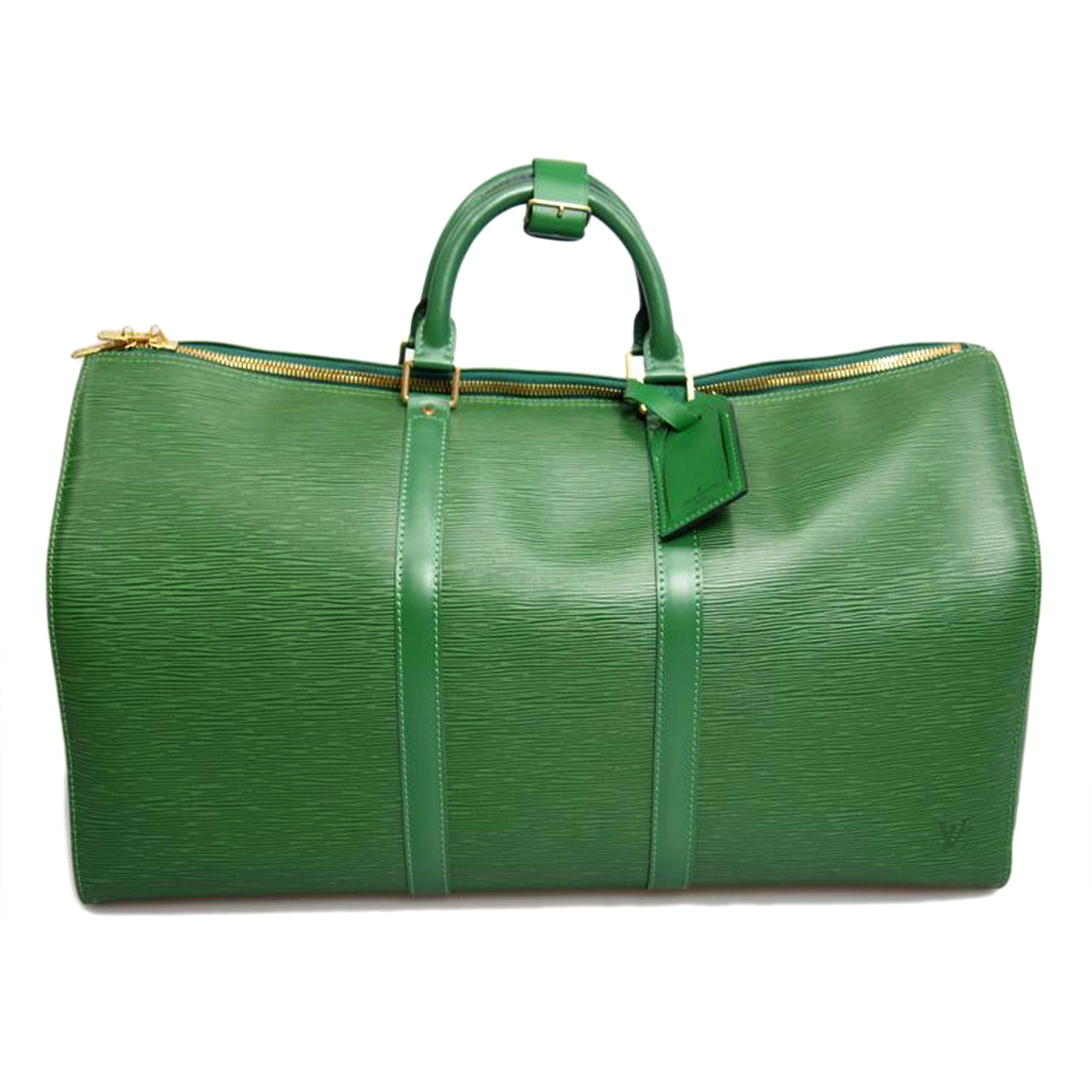 LV ルイ・ヴィトン/キーポル50/エピ/ボルネオグリーン/M42964//SP0997/ABランク/76