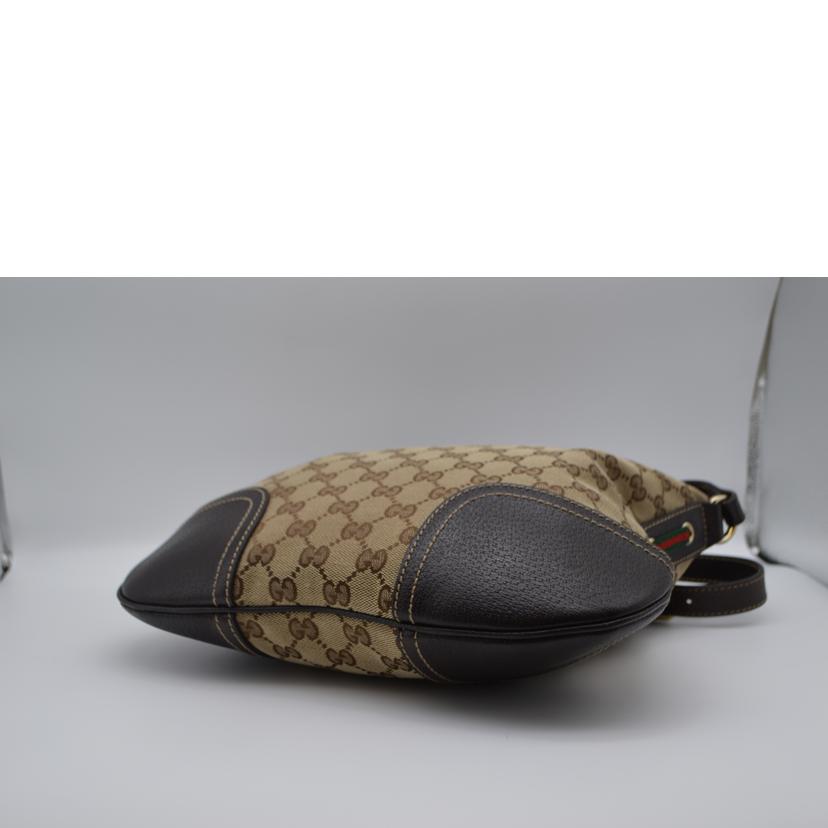 GUCCI グッチ/GGキャンバスシェリーラインレザーショルダー/204939//497***/ABランク/89