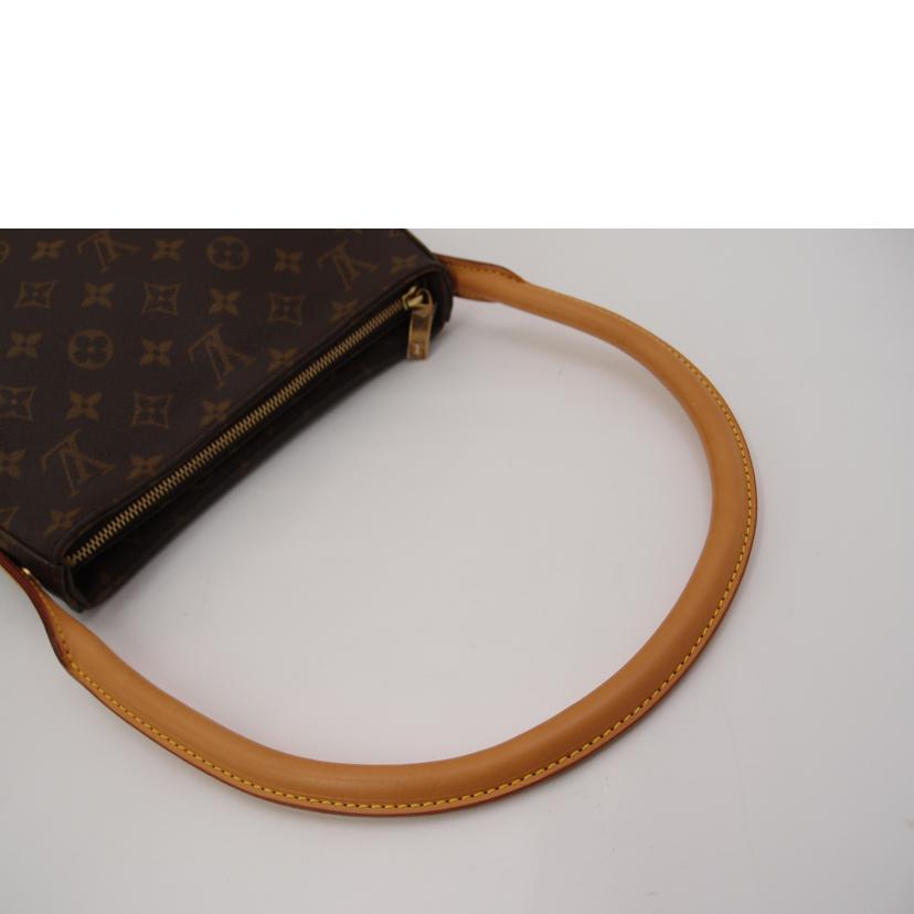 LOUIS VUITTON ルイ・ヴィトン ハンドバッグ 手提げ 肩掛け ブラウン レディース/ルーピングMM/モノグラム/M51146//FL0032/SAランク/69