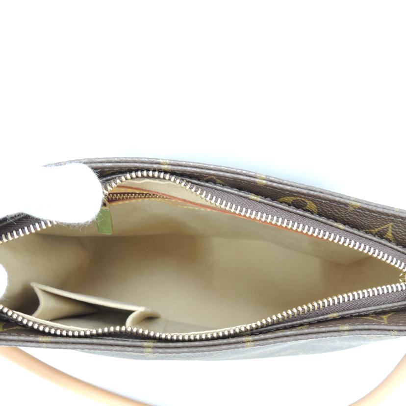 LOUIS VUITTON ルイ・ヴィトン ハンドバッグ 手提げ 肩掛け ブラウン レディース/ルーピングMM/モノグラム/M51146//FL0042/SAランク/69