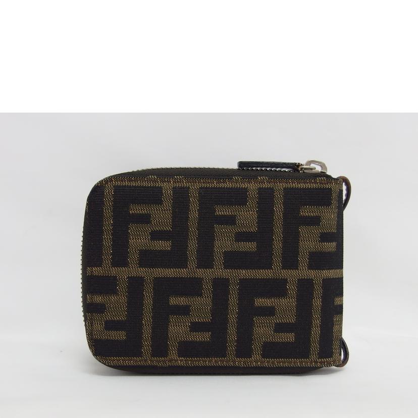 FENDI フェンディ/ズッカ柄/ラウンドファスナーショルダーウォレット/07-16355//001/ABランク/04