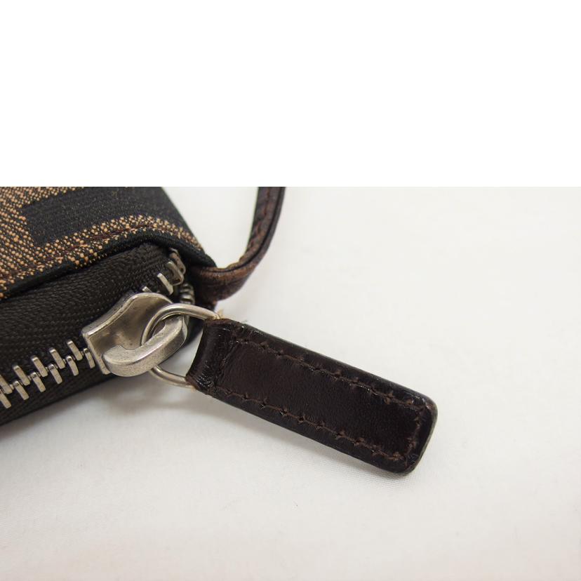 FENDI フェンディ/ズッカ柄/ラウンドファスナーショルダーウォレット/07-16355//001/ABランク/04
