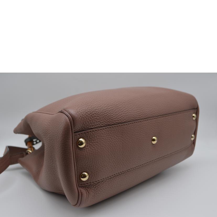 GUCCI グッチ/バンブースモールショッパー2wayレザーハンド/336032//520***/Aランク/89