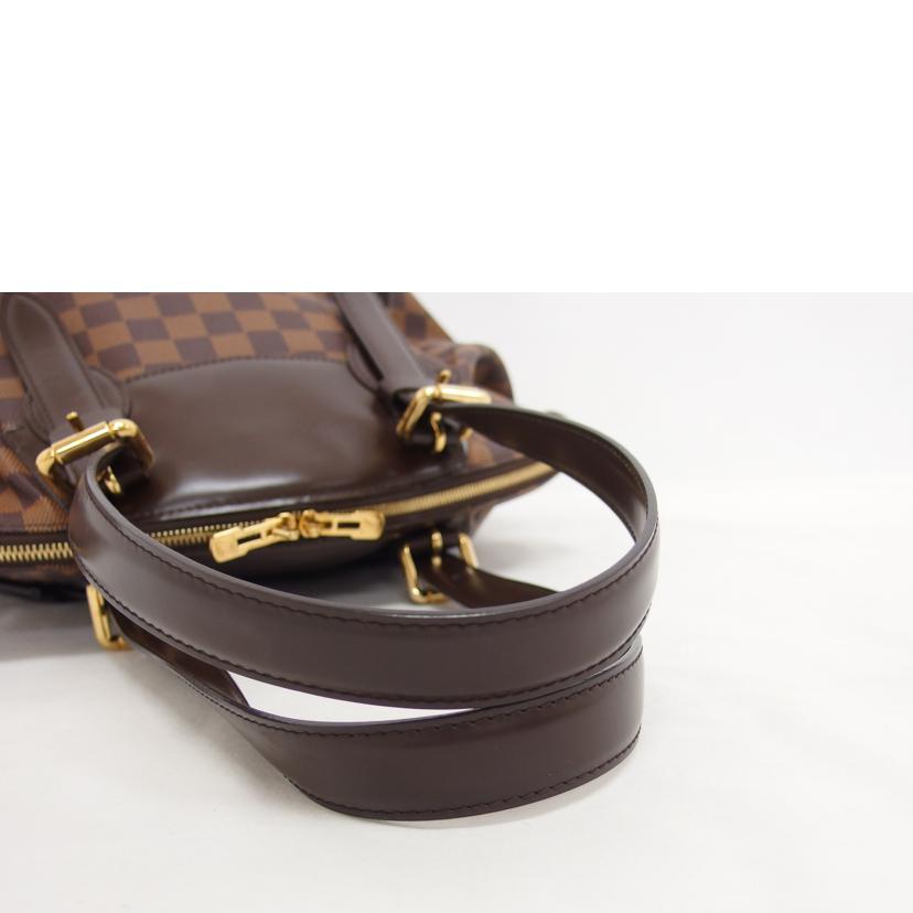 LV ルイ・ヴィトン ビトン ダミエ・エベヌ 市松模様 ブラウン 茶 ショルダーバッグ ハンドバッグ トートバッグ ブラウン 定番 肩がけ/ヴェローナMM/ダミエ/エベヌ/N41118//DU1***/Aランク/04
