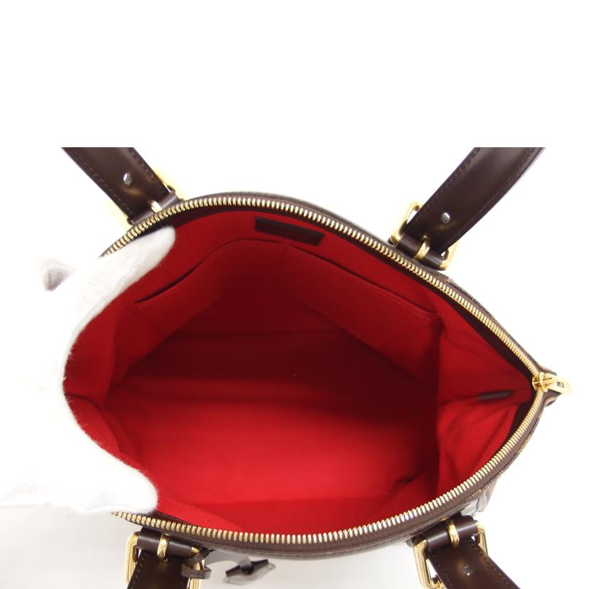 LV ルイ・ヴィトン ビトン ダミエ・エベヌ 市松模様 ブラウン 茶 ショルダーバッグ ハンドバッグ トートバッグ ブラウン 定番 肩がけ/ヴェローナMM/ダミエ/エベヌ/N41118//DU1***/Aランク/04