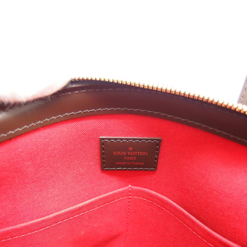 LV ルイ・ヴィトン ビトン ダミエ・エベヌ 市松模様 ブラウン 茶 ショルダーバッグ ハンドバッグ トートバッグ ブラウン 定番 肩がけ/ヴェローナMM/ダミエ/エベヌ/N41118//DU1***/Aランク/04