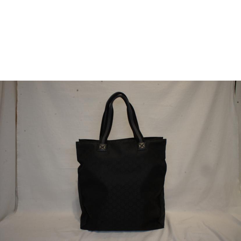 GUCCI グッチ/ブラックGGナイロントートバッグ/449177//493075/Aランク/92