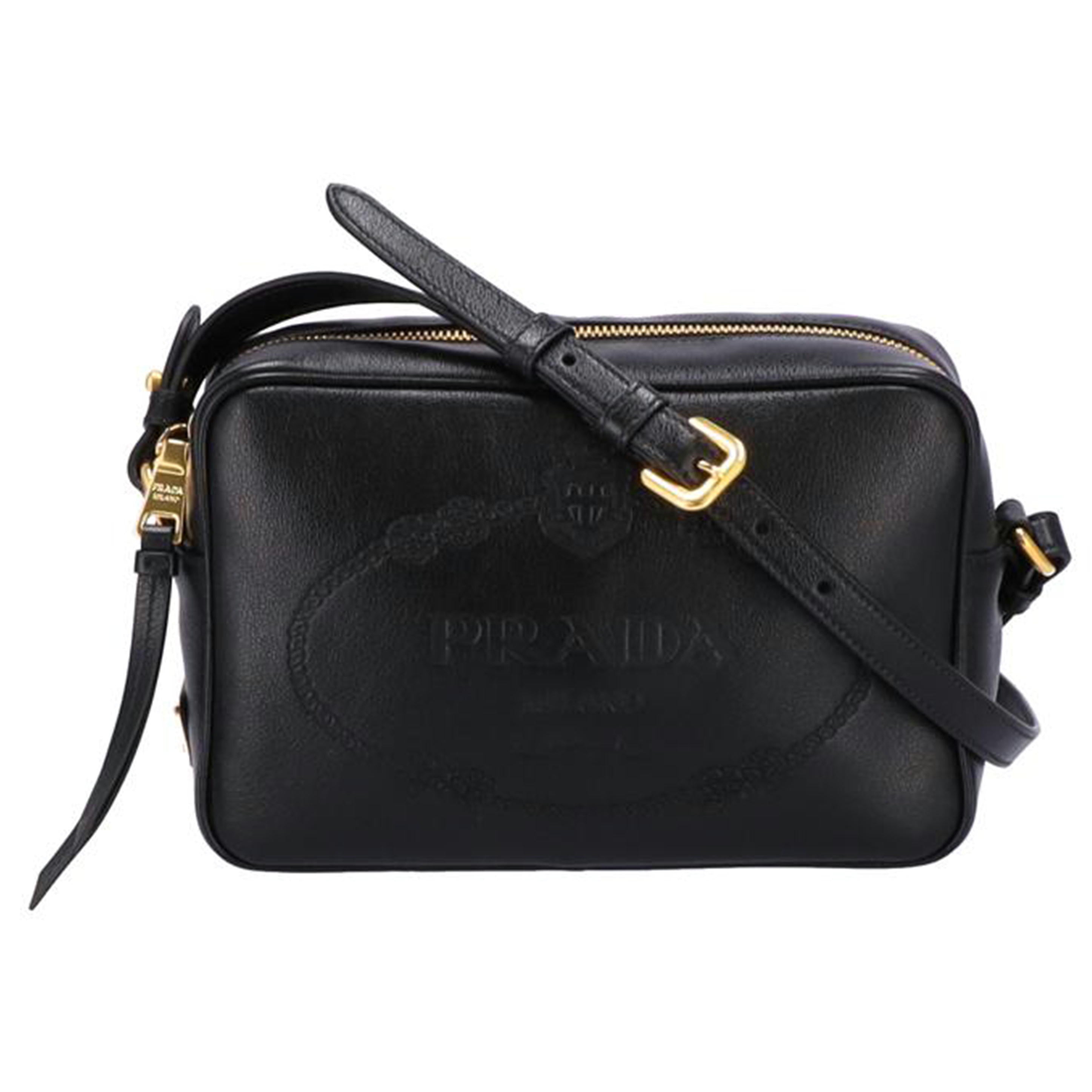 PRADA プラダ/GLACE'CALF NERO/1BH089//158/Aランク/75