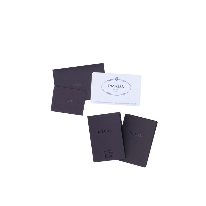 PRADA プラダ/GLACE'CALF NERO/1BH089//158/Aランク/75