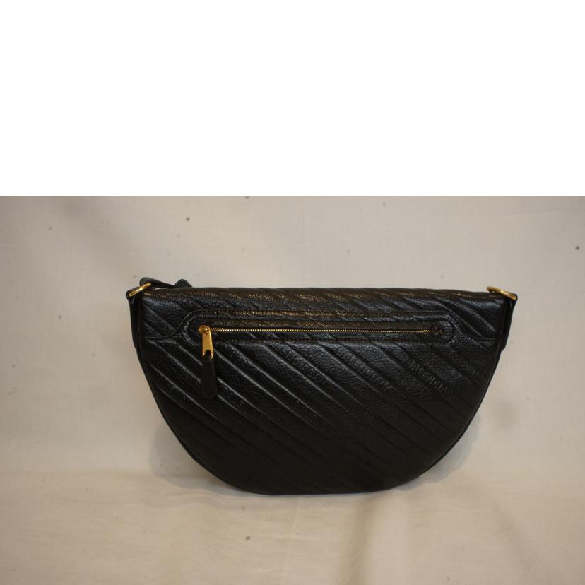 BALENCIAGA バレンシアガ/キルティングレザースモールベルトバッグボディバッグ/551550//SAランク/92