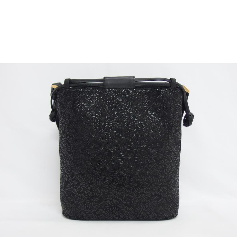 INDENYA 印伝屋/巾着ショルダーバッグ/葉唐草//ABランク/04