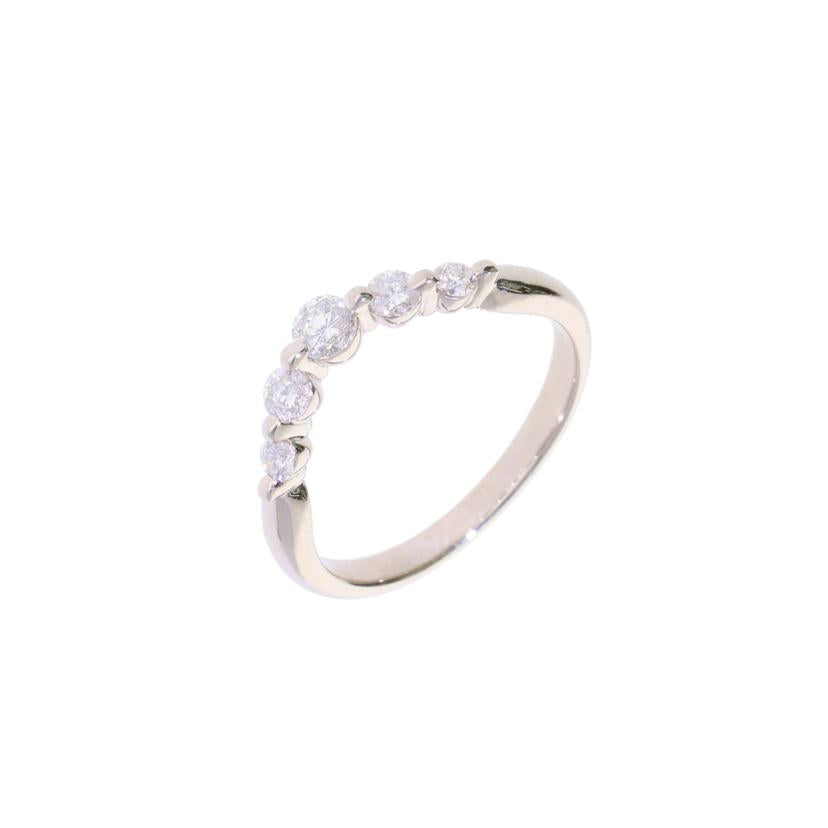 /Pt900ダイヤリング0.50ct/#17/4.8//Aランク/75