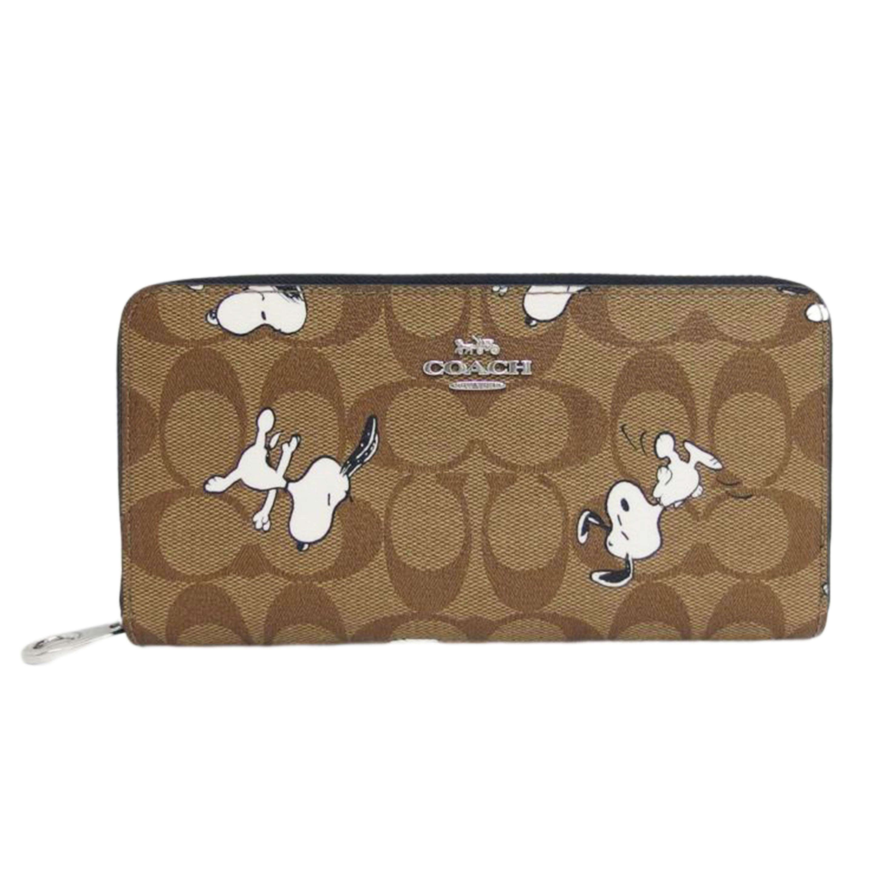 COACH コーチ/スヌーピーコラボ/ロングウォレット/C4596//D2132/Aランク/04
