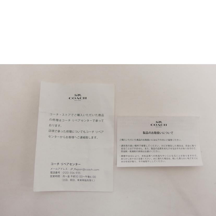 COACH コーチ/スヌーピーコラボ/シグネチャー2WAYバッグ/C4118//D2121/Aランク/04