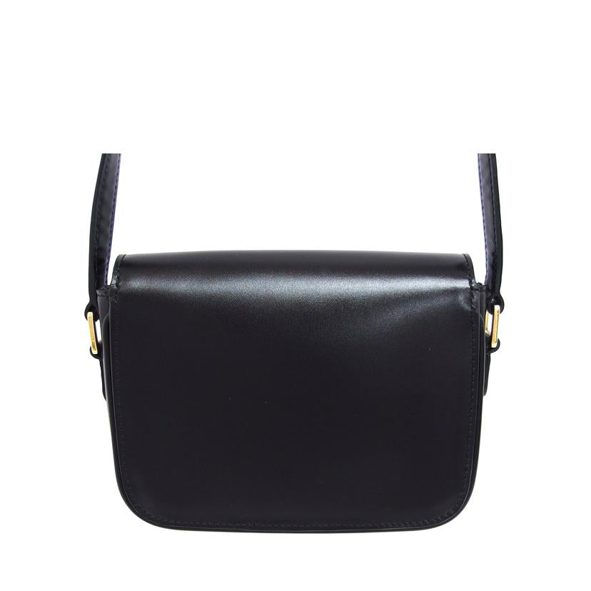 CELINE セリーヌ レザーバッグ ポシェット 肩掛けバッグ/タッセルズ/スモールショルダーバッグ/ブラック/190493BO8//Aランク/04