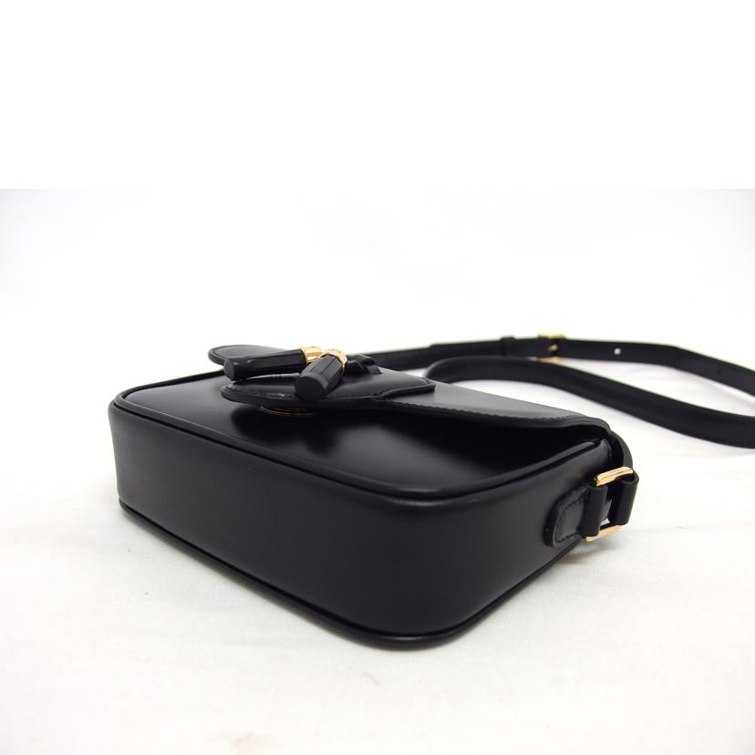 CELINE セリーヌ レザーバッグ ポシェット 肩掛けバッグ/タッセルズ/スモールショルダーバッグ/ブラック/190493BO8//Aランク/04