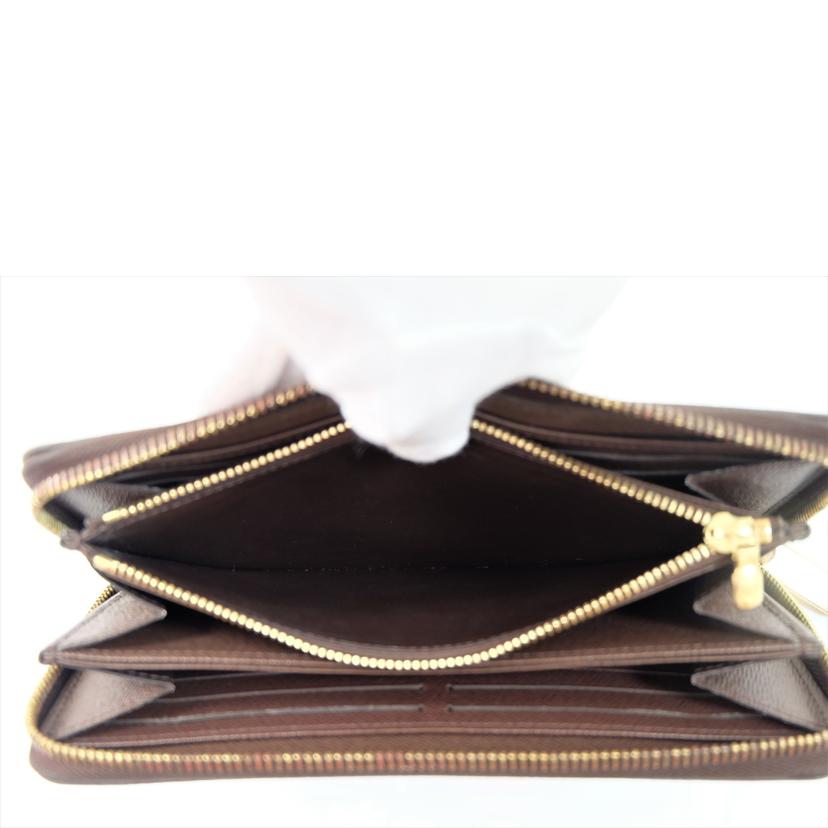 LV ルイヴィトン/ジッピーウォレット/ダミエ/エベヌ/N60015//CA1196/ABランク/71