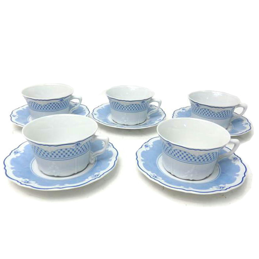 HUTSCHENREUTHER フッチェンロイター/エステール/ティーカップ&ソーサー/5客セット/ETL TCS5//SAランク/84