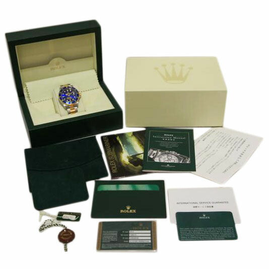 ROLEX ロレックス/サブマリーナデイト/SSXYG/自動巻き/16613//Z994848/Aランク/94