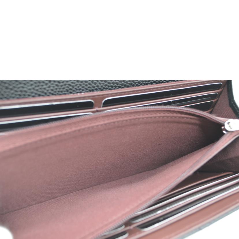 CHANEL シャネル/マトラッセキャビアスキンクラシックロングフラップウォレット/AP0241//LG6GCXCK/Sランク/89