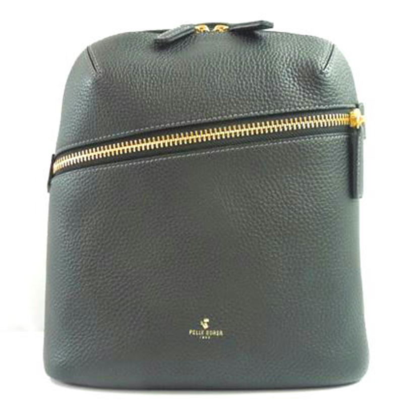 PELLE BORSA ペレボルサ/PELLE BORSA レザーリュック 黒//Aランク/83