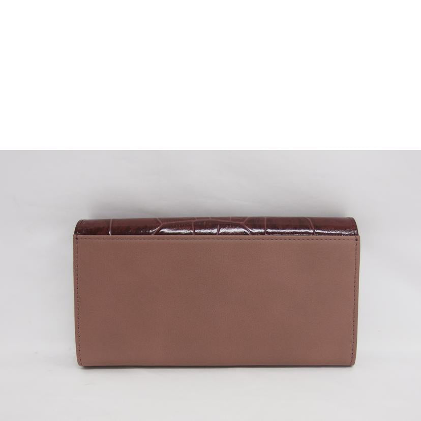 Vivienne Westwood ヴィヴィアンウエストウッド/型押しレザー二つ折り長財布/バイカラー//SAランク/04