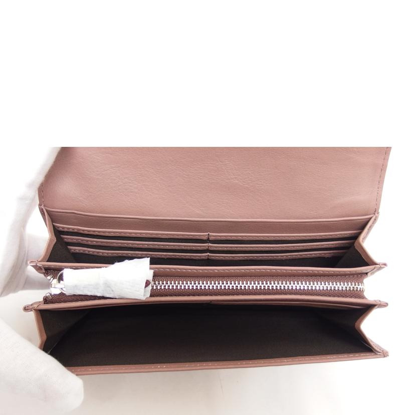 Vivienne Westwood ヴィヴィアンウエストウッド/型押しレザー二つ折り長財布/バイカラー//SAランク/04