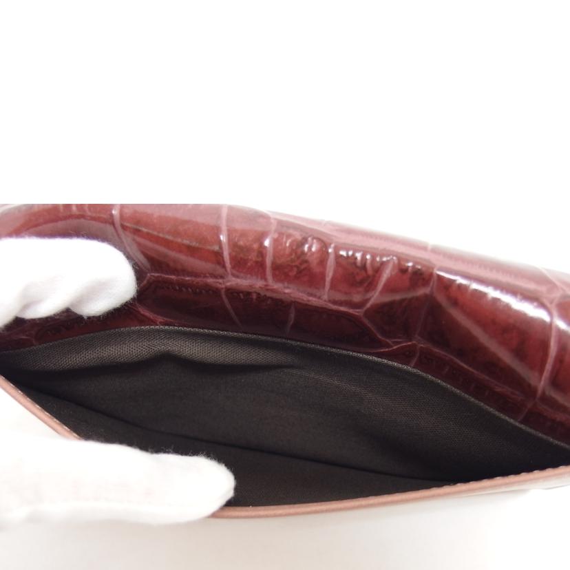 Vivienne Westwood ヴィヴィアンウエストウッド/型押しレザー二つ折り長財布/バイカラー//SAランク/04