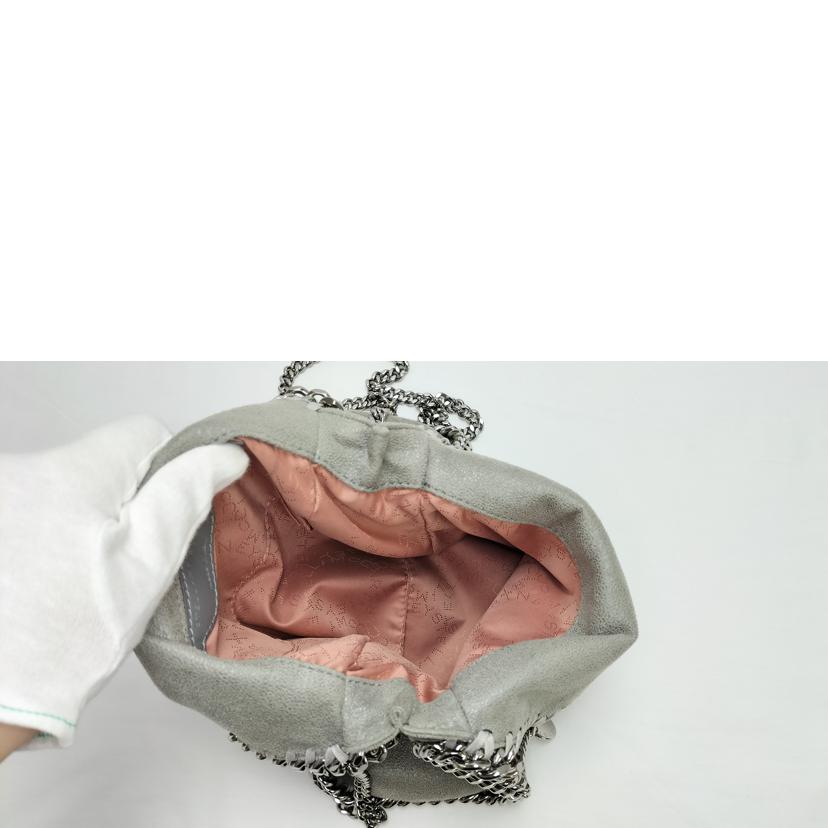 STELLA McCARTNEY ステラマッカートニー/ファラベラ ミニトートバッグ ライトグレー/371223 W9132 1220//ABランク/52