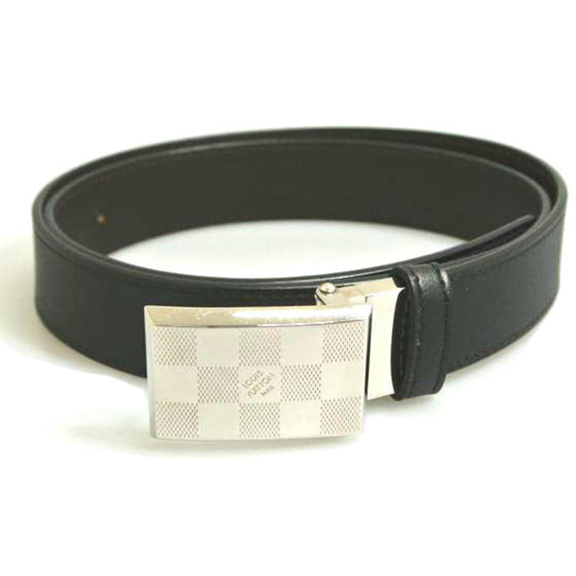 LV ルイヴィトン/サンチュールランゴ ダミエ レザーベルト/M6874//CA4132/ABランク/87
