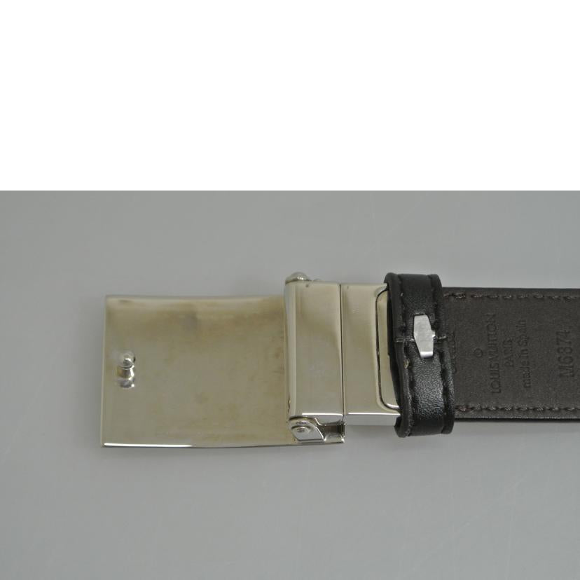 LV ルイヴィトン/サンチュールランゴ ダミエ レザーベルト/M6874//CA4132/ABランク/87