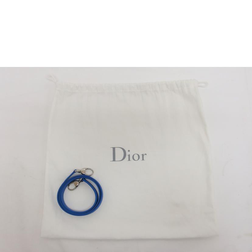 Dior ディオール/レディディオール/カナージュミディアム/シルバー金具/2WAYバッグ/ブルー//15-BO-0163/ABランク/04