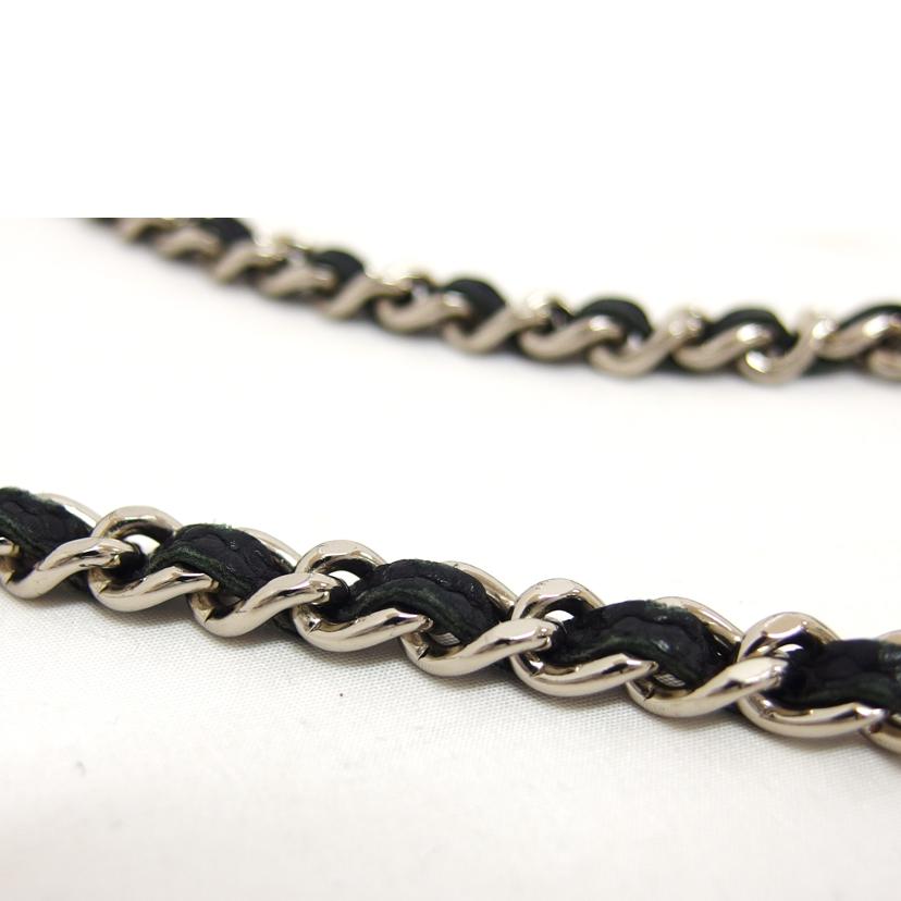 CHANEL シャネル/ココマーク/キャビアスキンチェーンウォレット/ブラック//218*****/ABランク/04