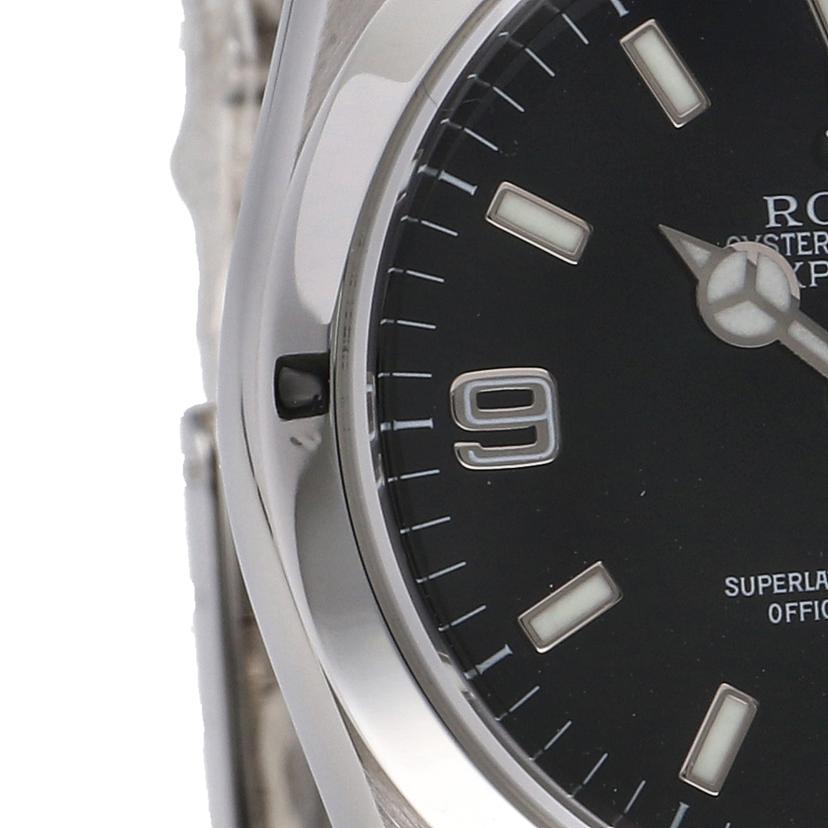 ROLEX ロレックス 腕時計 2003年頃製造 オーバーホール済 新品仕上済 ステンレス メンズ 自動巻き/エクスプローラー1/F番/114270//F65**********/Aランク/75