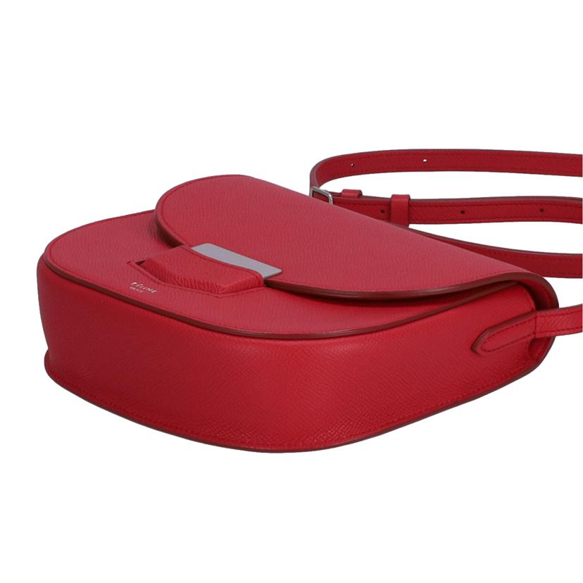 CELINE セリーヌ CELINE スモールトロッター ショルダーバッグ レザー ピンク/スモールトロッター/レザーショルダーバッグ/179023ZMB//ABランク/37