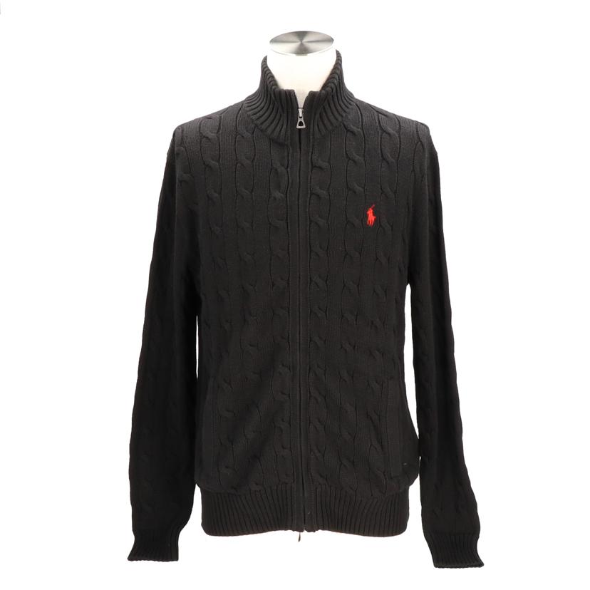 POLO RALPHLAUREN ポロ ラルフローレン/ケーブルニットコットンフルジップセーター/MNPOSWE16821085//SAランク/75