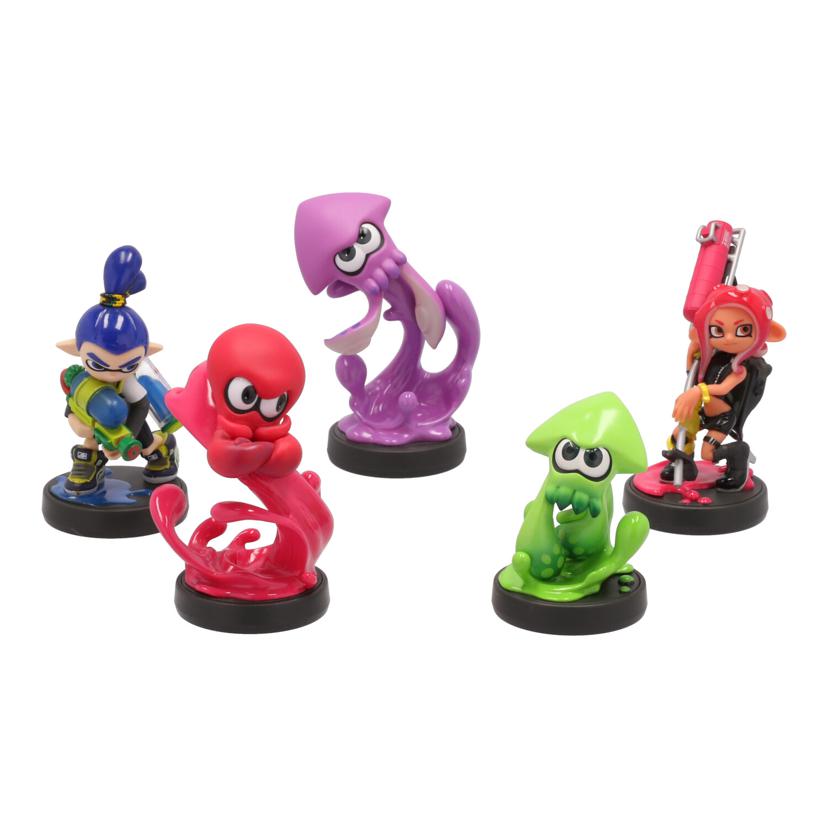 Nintendo 任天堂/アミーボ 5個セット/スプラトゥーン//-/Bランク/75