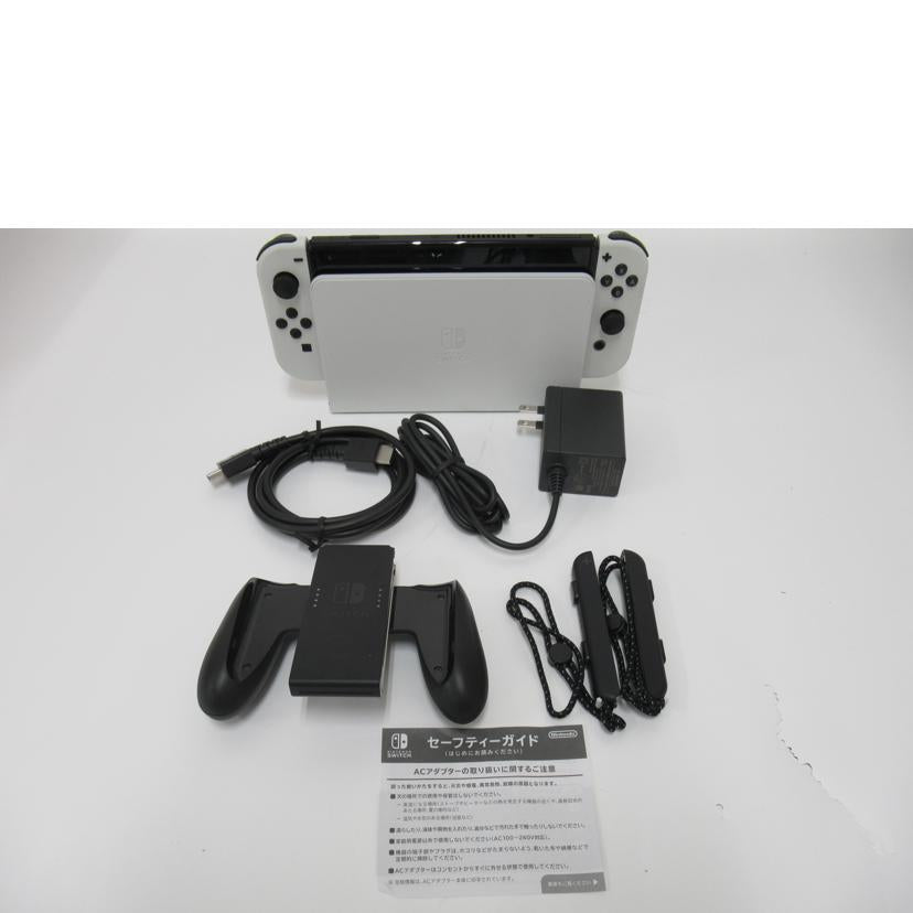 Nintendo 任天堂/Nintendo Switch 有機ELモデル/ホワイト/HEG-001//XTJ50663274515/ABランク/63
