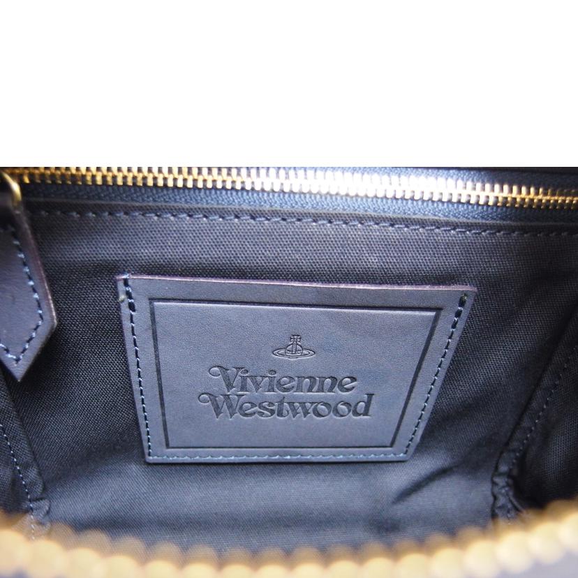 Vivienne Westwood ヴィヴィアンウエストウッド/レザークロコ型押し2WAYショルダーバッグ//ABランク/04