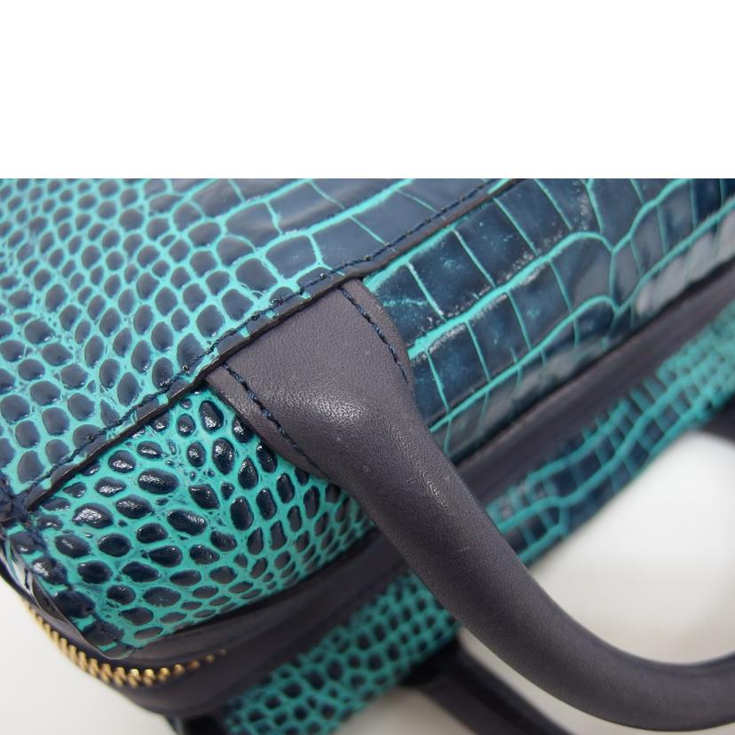 Vivienne Westwood ヴィヴィアンウエストウッド/レザークロコ型押し2WAYショルダーバッグ//ABランク/04