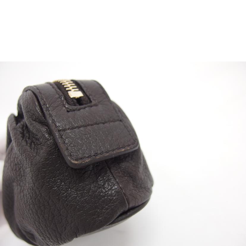 GUCCI グッチ/バンブー/レザーコスメポーチ/ダークブラウン/246174//491***/Aランク/04